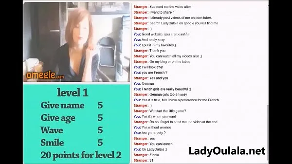 Afficher LadyOulala joue à Omegle SexGameTube chaud