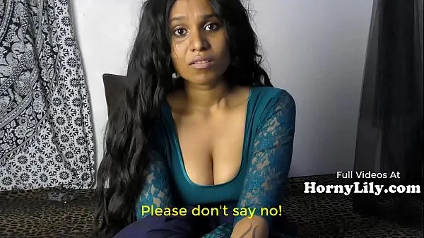 Bored Indian Housewife begs for threesome in Hindi with Eng subtitles 따뜻한 튜브 표시