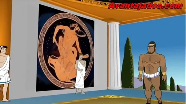 Hercules and Gay Gods of Egypt in Cartoon meleg cső megjelenítése