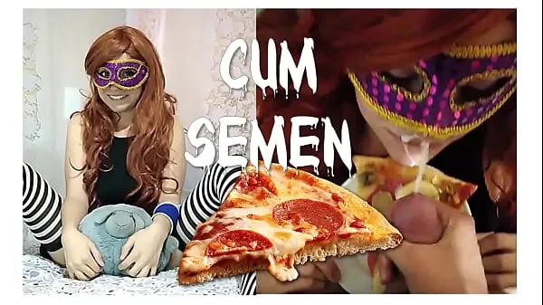 Mostra Pervert eats pizza with dick saucetubo caldo