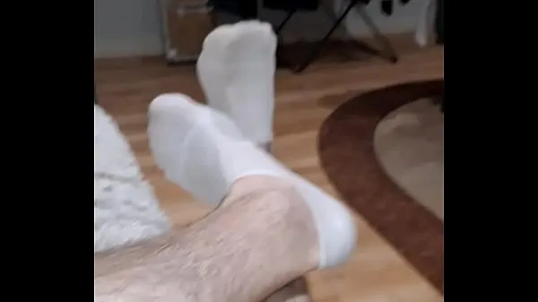 Εμφάνιση WHITE ANKLE WEARING TO BE STINKY AND SWEATY θερμού σωλήνα