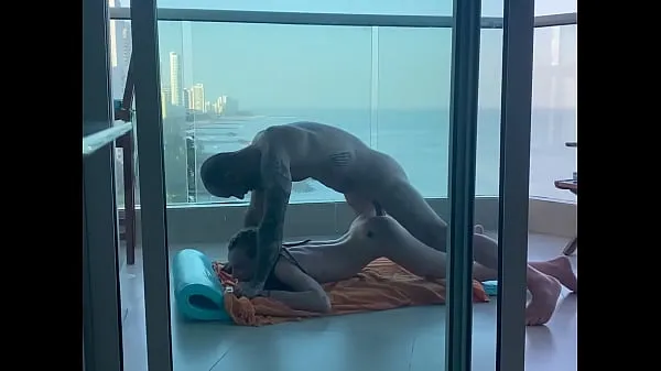 Show On a balcony in Cartagena, a young student gets her pretty little ass filled warm Tube