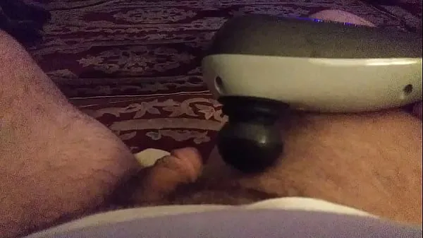 Mostra First Time using back massager on penis - part 1tubo caldo