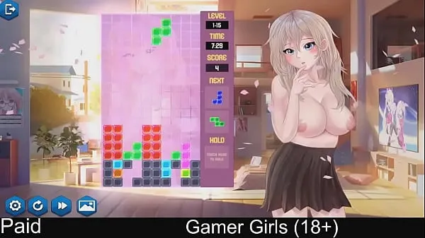 แสดง Gamer Girls (18 ) part4 (Steam game) tetris หลอดอุ่น