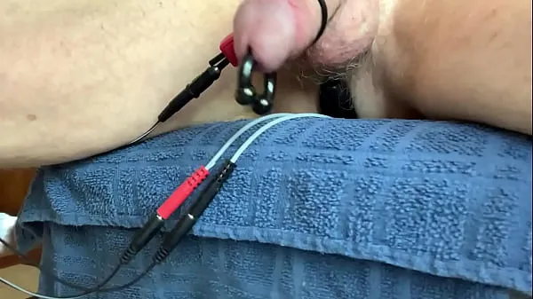 Vis Cumshot with 0g PA in, e-stim varmt rør