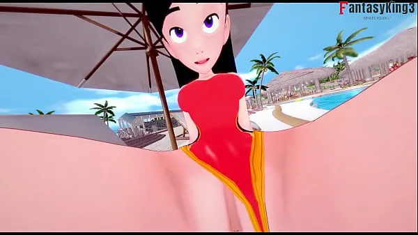 Mostra Violet Parr succhia il cazzo in piscina | Incredibili | Gratuitotubo caldo