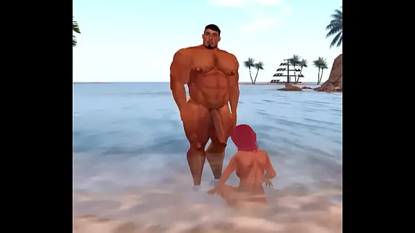 latino hunk roberto garza jerks on beach babe meleg cső megjelenítése