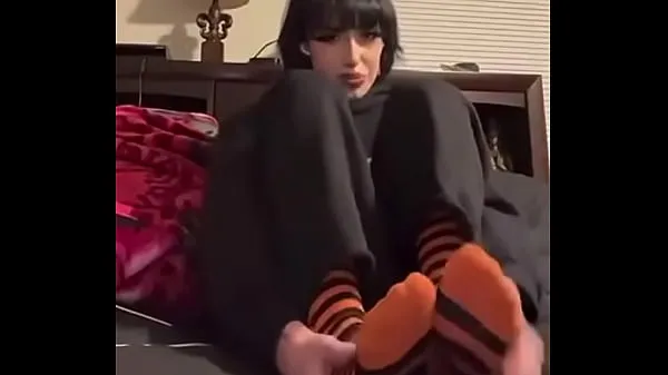 Vis Goth girls feet varmt rør