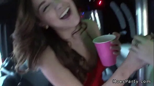 Show Sexy amateur fucking in party bus POV warm Tube